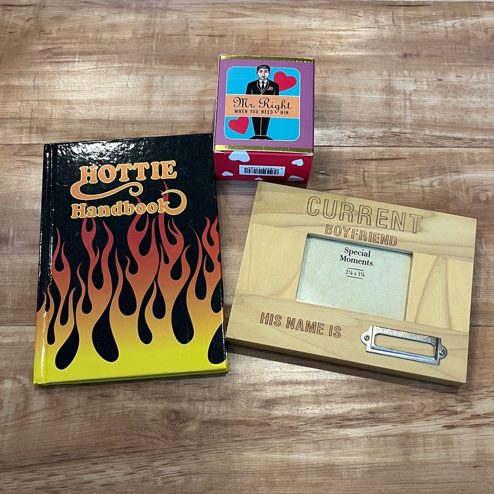 “Boy Crazy Bundle” - Frame, Handbook and Mr. Right